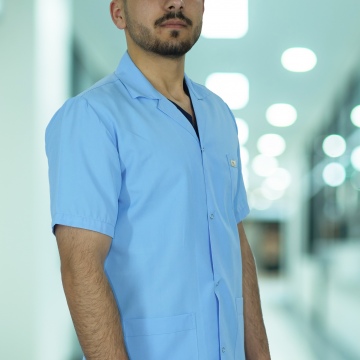 erkek alpaka mavi kısa kol ceket